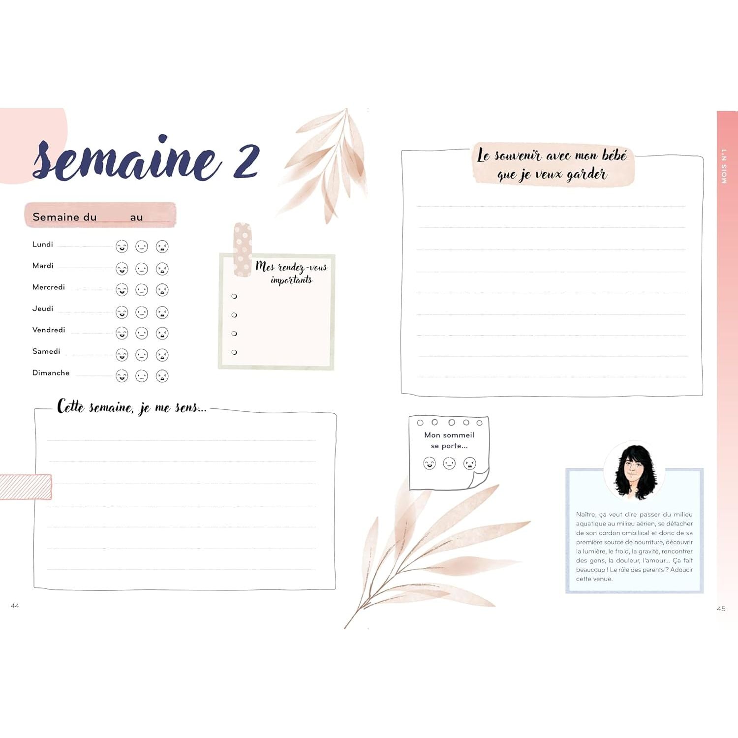 Le journal de mon post-partum - Larousse Ed. - Livre - - La Guilde Culinaire