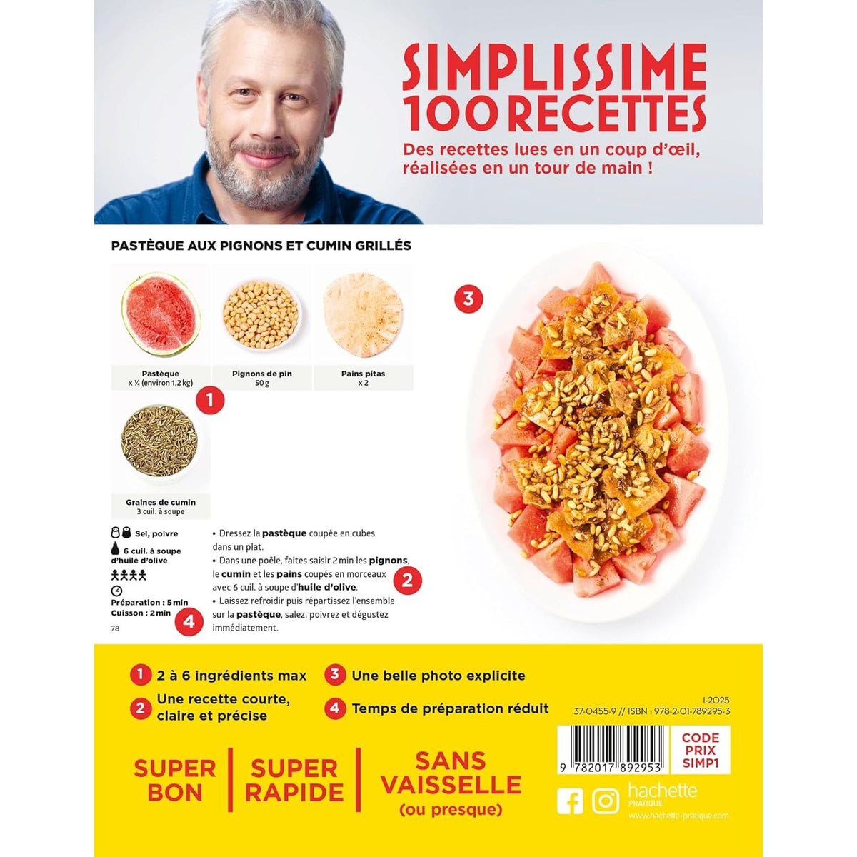 Simplissime : Mezzés & Cie - Hachette Ed. - Livre de cuisine - - La Guilde Culinaire