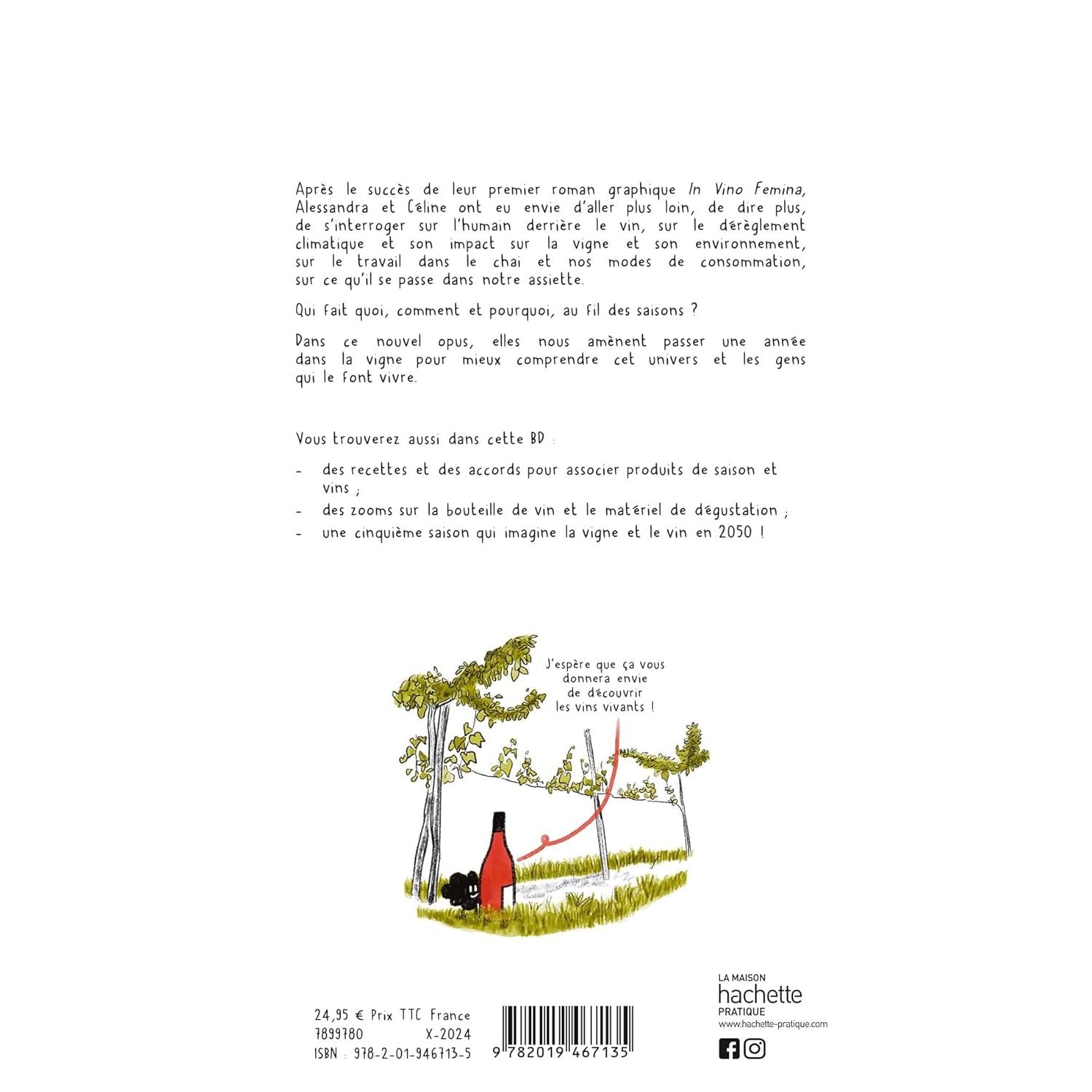 Les 4 saisons du vin ! - Hachette Ed. - Livre d'alcool et boisson - - La Guilde Culinaire