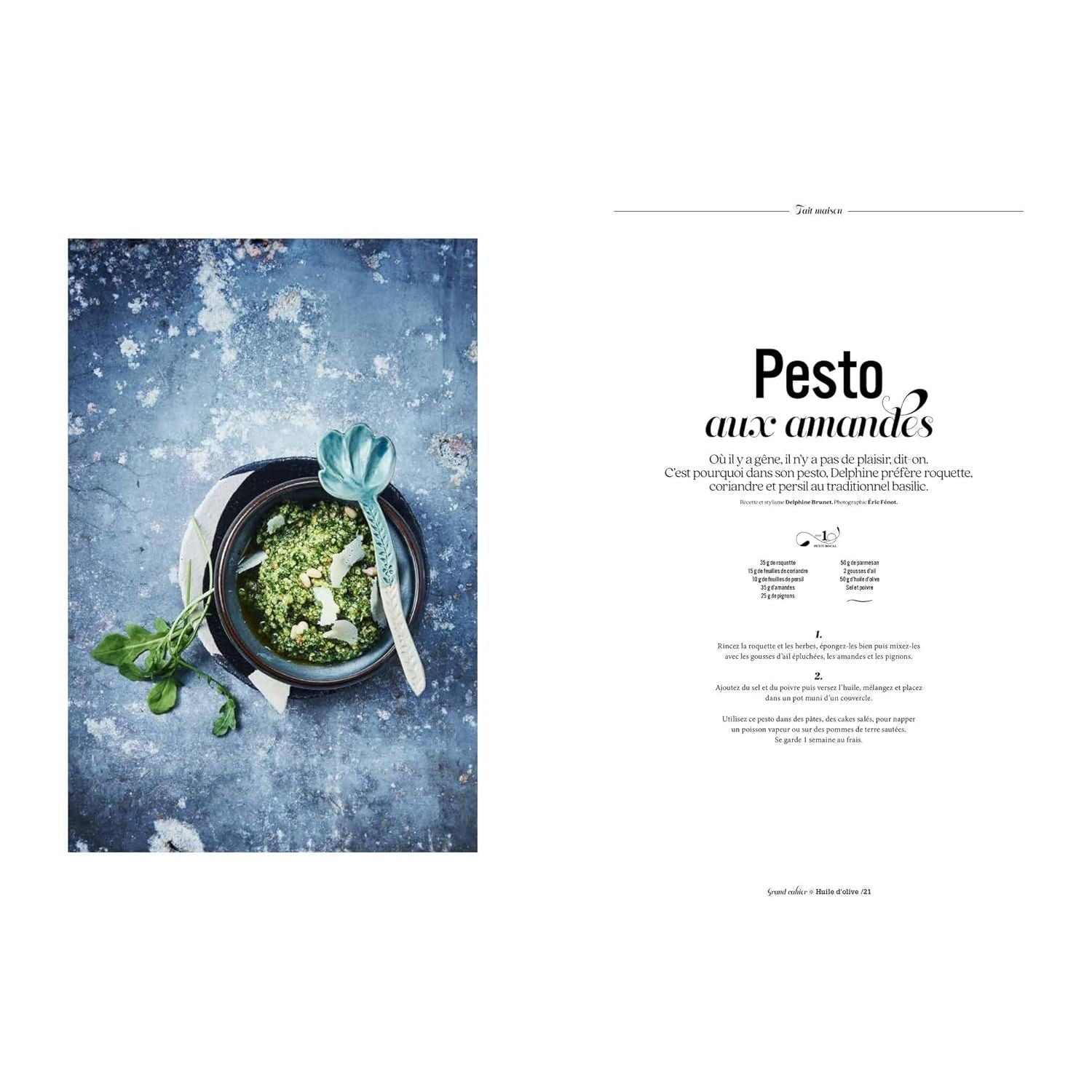 Les Grands Cahiers 180°C : Huile d'olive - Hachette Ed. - Livre de cuisine - - La Guilde Culinaire