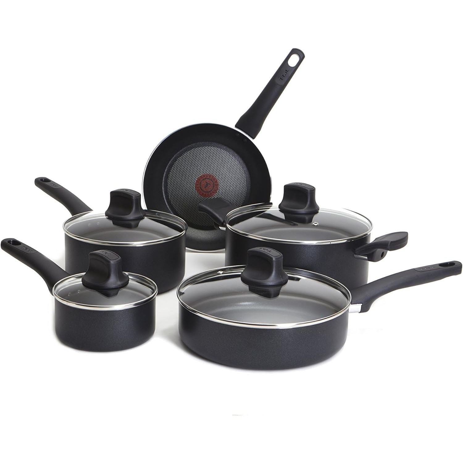Ensemble batterie de cuisine antiadhésives 9 pièces Intuition de T-fal - T-fal - Batterie de cuisine - - La Guilde Culinaire