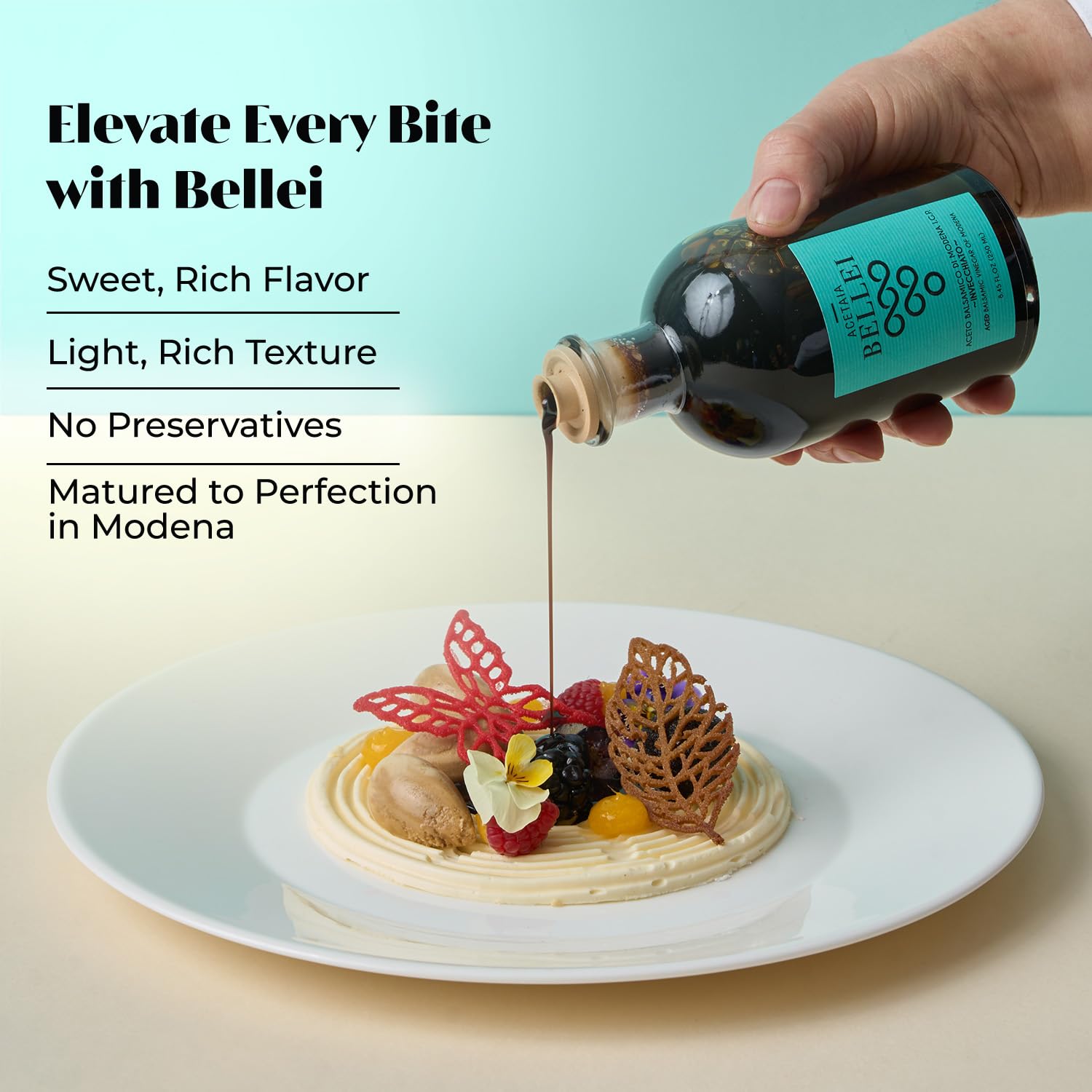 Vinaigre balsamique de Modène IGP - "Precious Blue" 1.33 - 250ml - Acetaia Bellei - Vinaigre - - La Guilde Culinaire