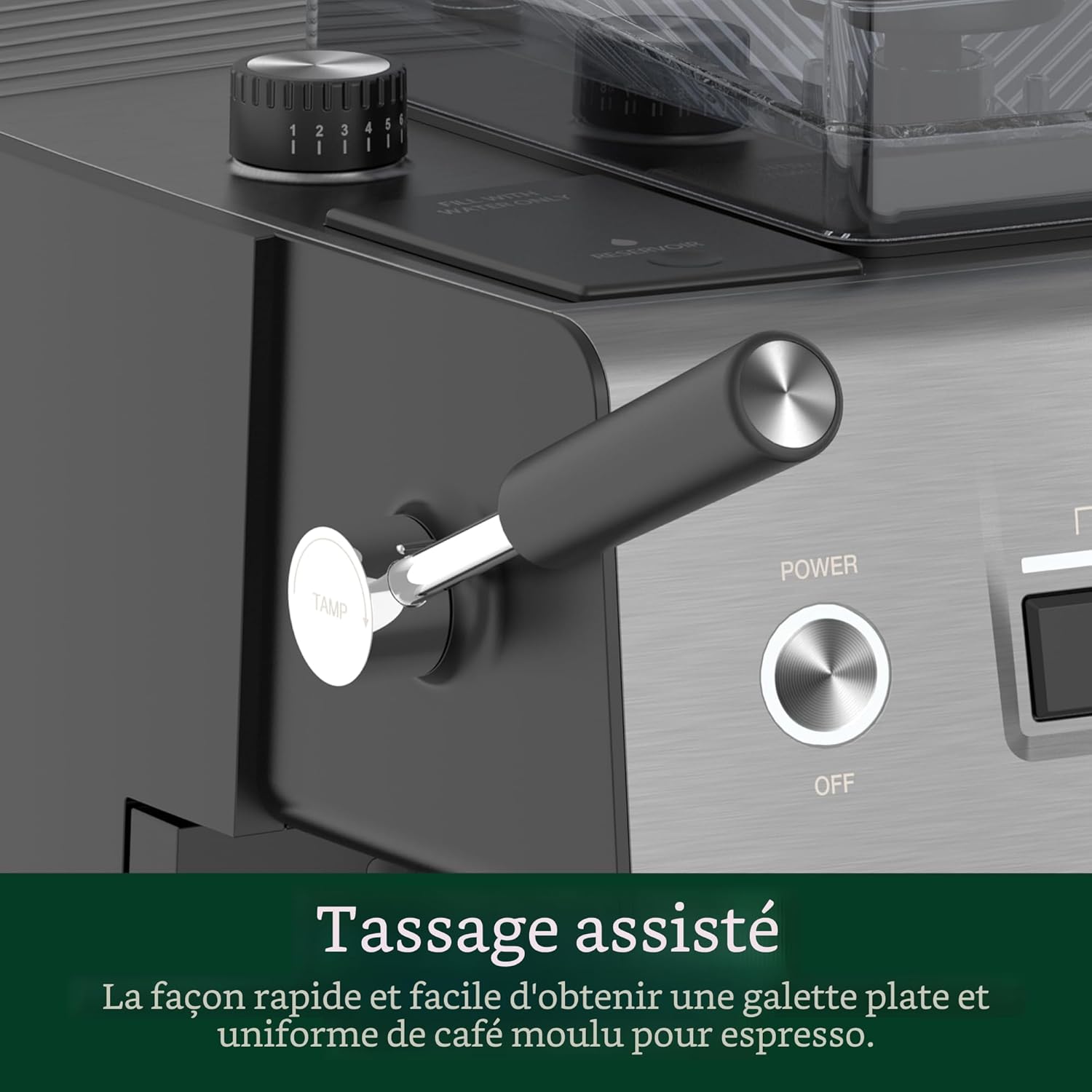 Machine à espresso Espresso Bar avec moulin intégré - Cuisinart - Machine à espresso - - La Guilde Culinaire