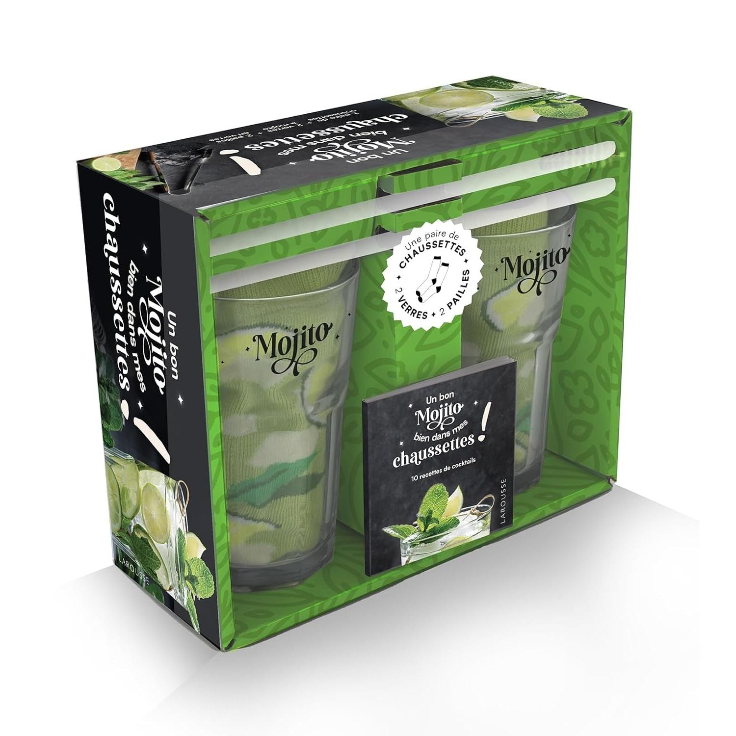 Un bon mojito bien dans mes chaussettes - Larousse Ed. - Livre d'alcool et boisson - - La Guilde Culinaire