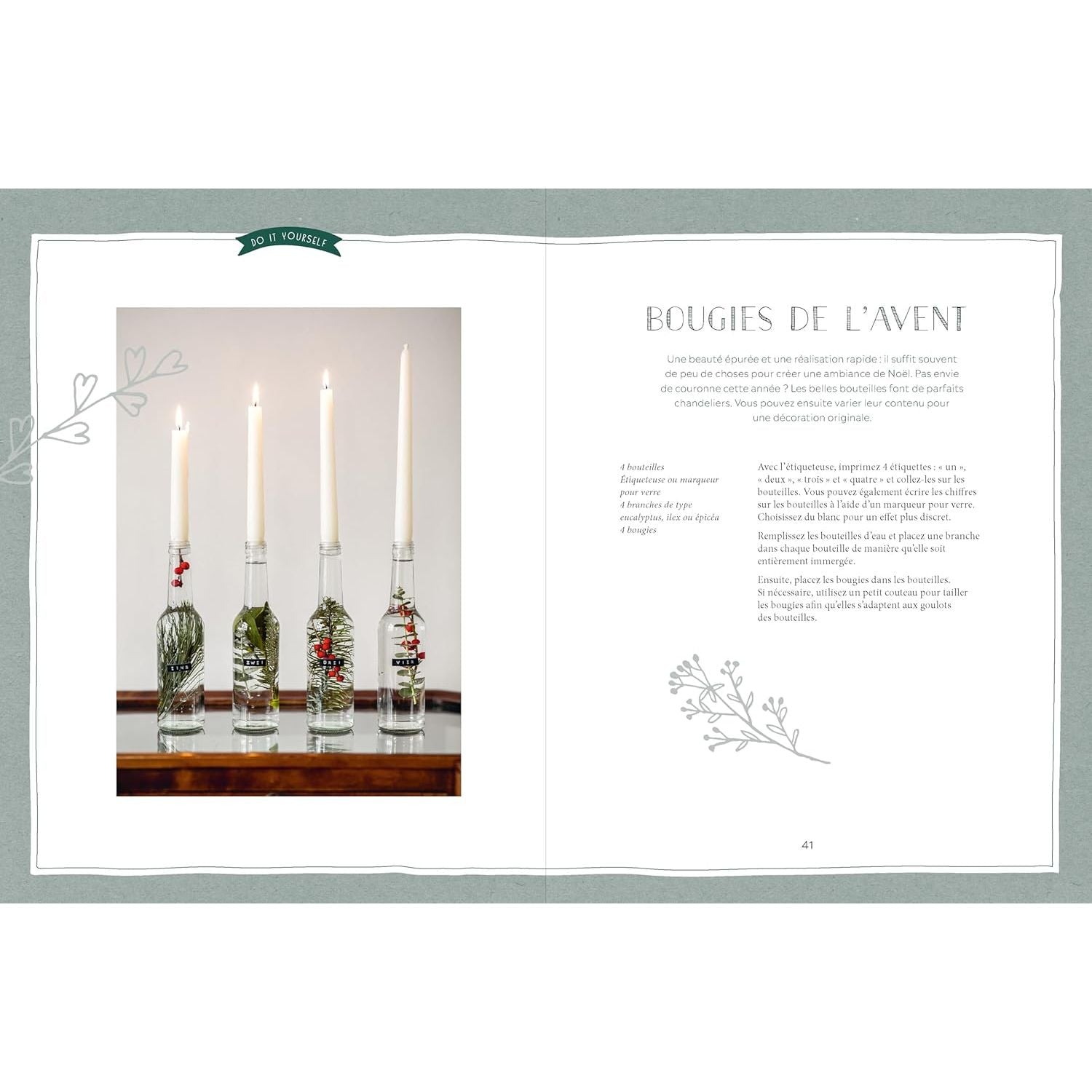 Préparer Noël – Recettes et DIY de l’Avent - Hachette Ed. - Livre de cuisine - - La Guilde Culinaire