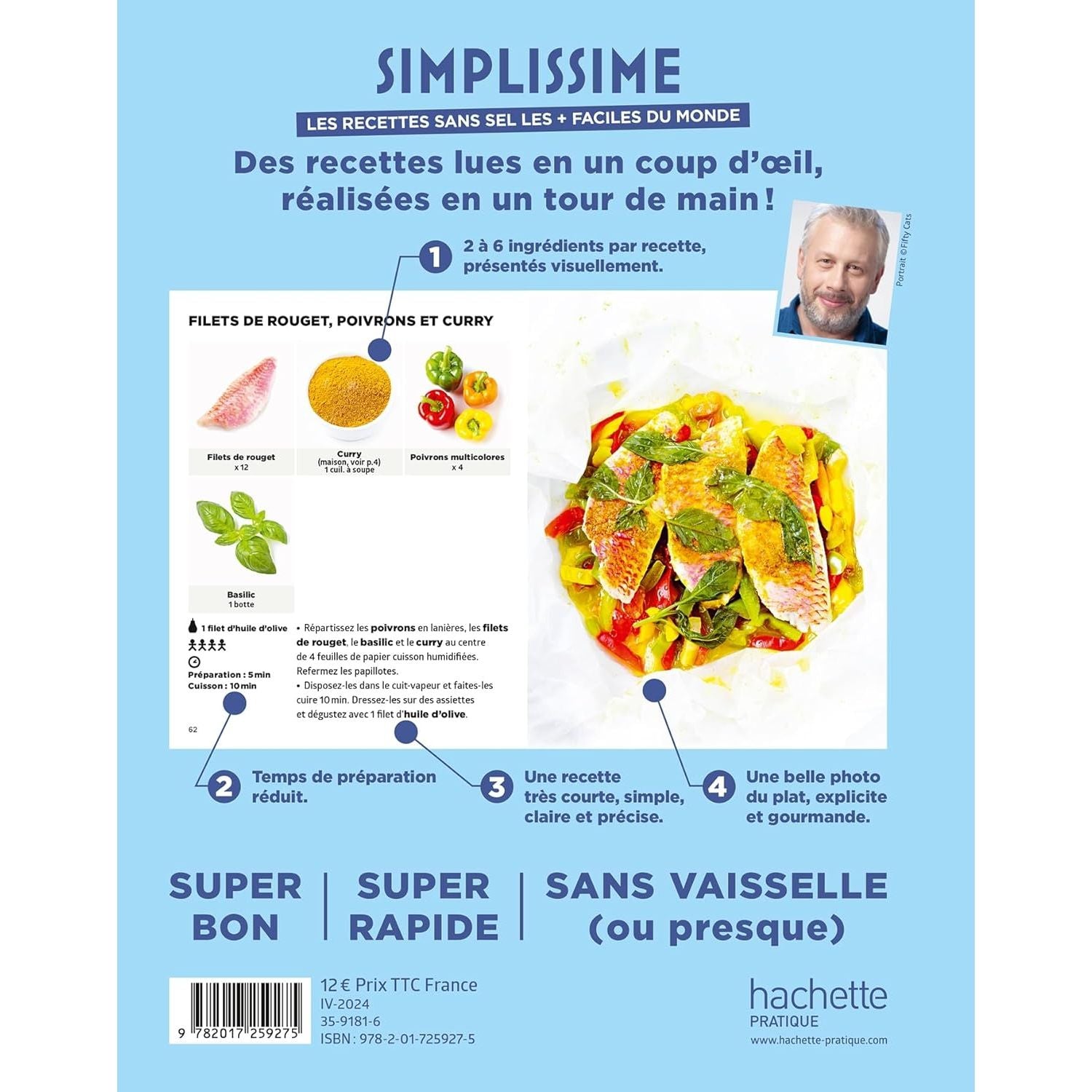 Simplissime : Les recettes sans sel les + faciles du monde ! - Hachette Ed. - Livre de cuisine - - La Guilde Culinaire