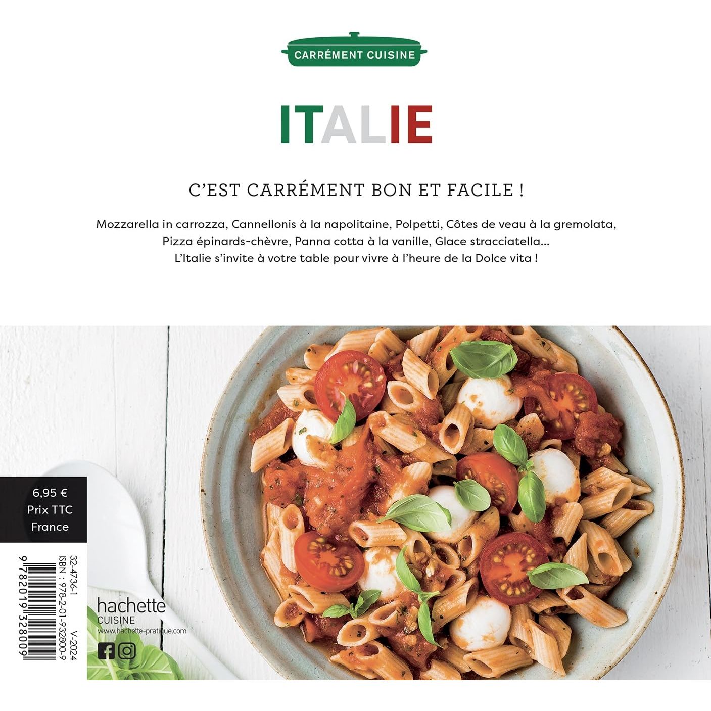 Italie    - Hachette Ed. - Livre de cuisine -  - La Guilde Culinaire