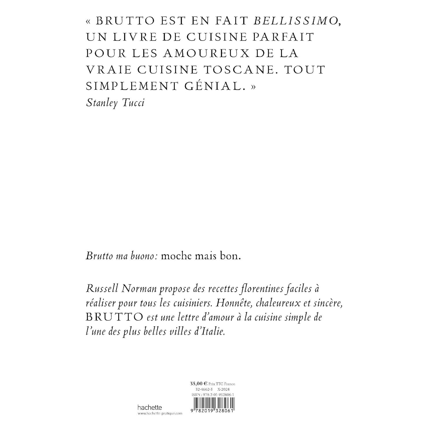 Brutto - Hachette Ed. - Livre de cuisine - - La Guilde Culinaire