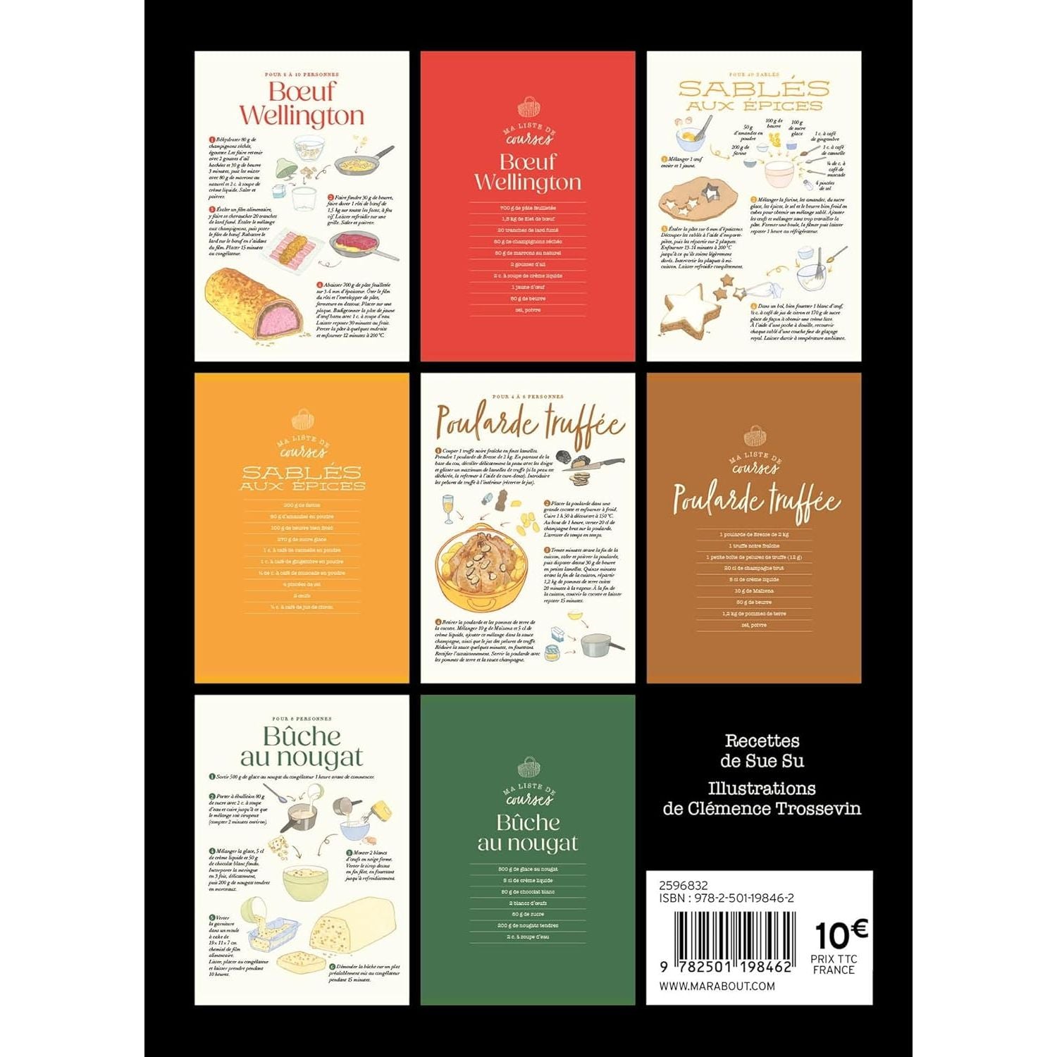 Mon petit carnet gourmand - Recettes de Noël - Marabout - Livre - - La Guilde Culinaire