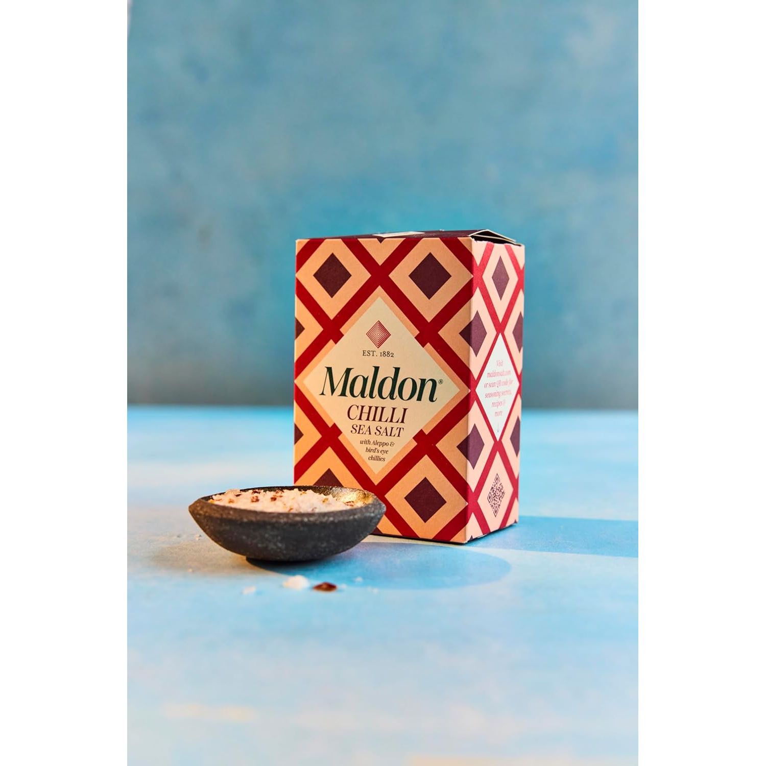 Flocons de sel de mer aux piments Maldon - 100 g - Maldon - Sel - - La Guilde Culinaire