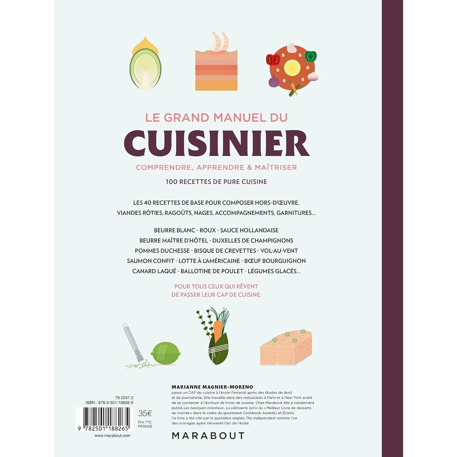 Le grand Manuel du Cuisinier (Nouvelle Edition) - Marabout - Livre de cuisine - - La Guilde Culinaire
