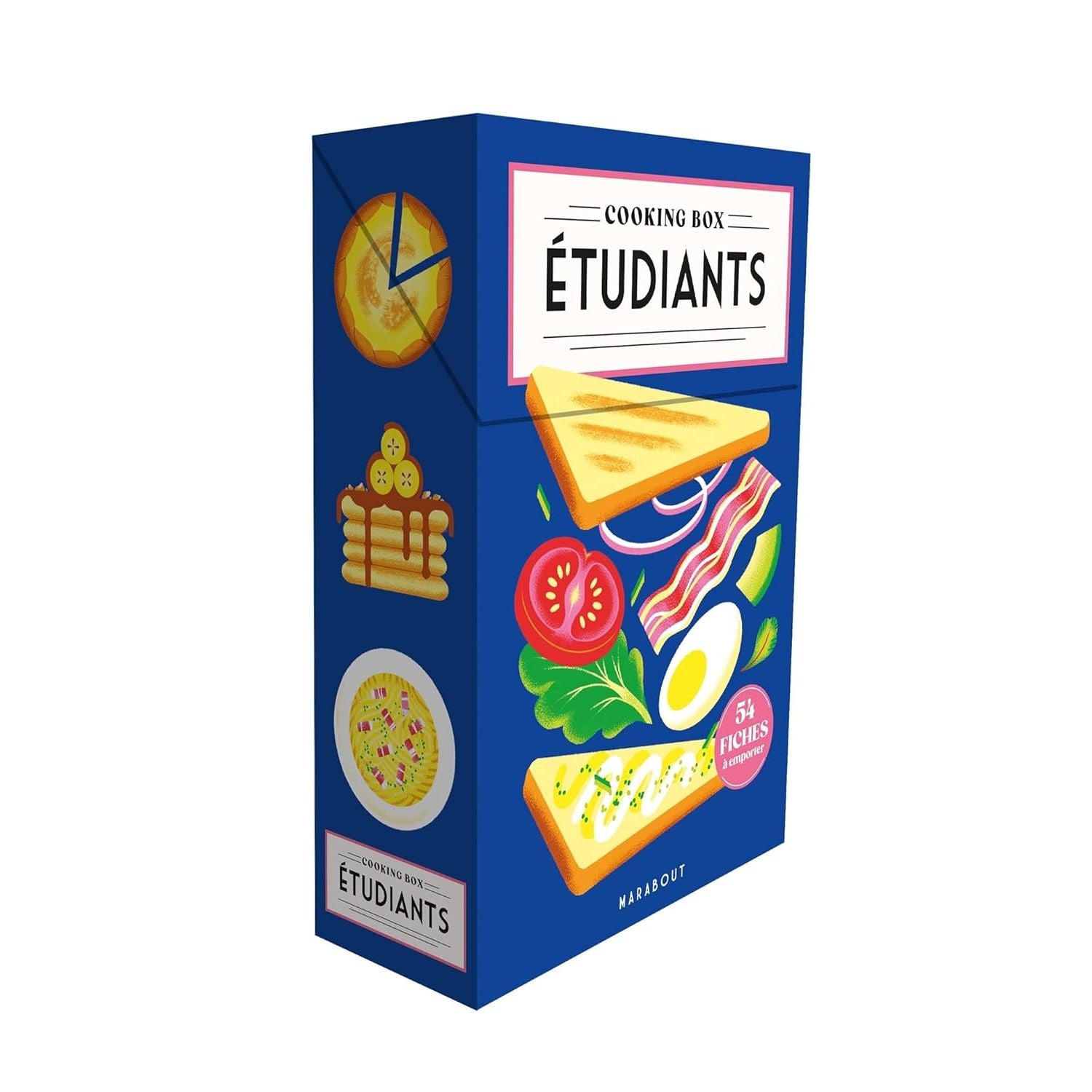 Cooking box Etudiants - Marabout - Livre de cuisine - - La Guilde Culinaire