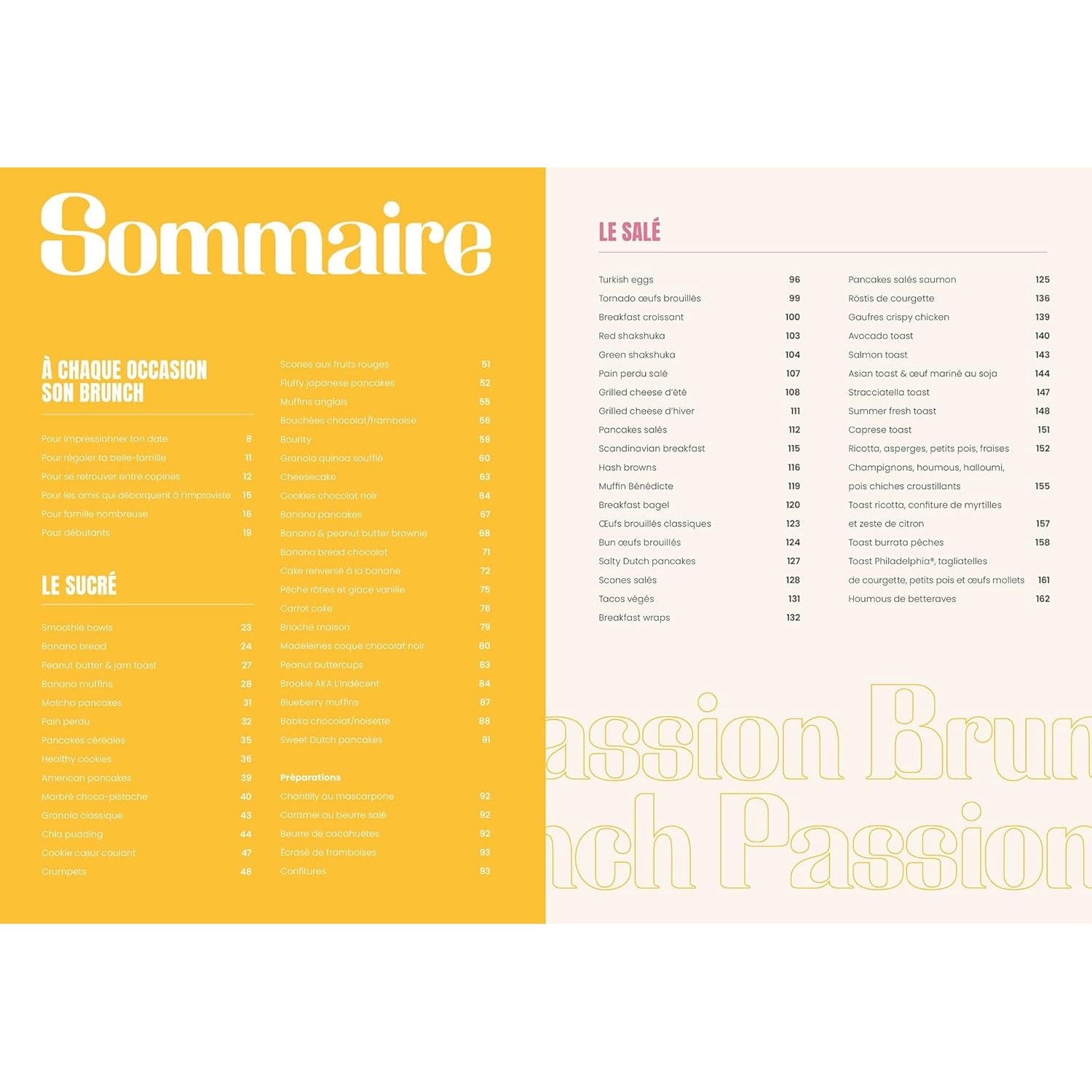 Par amour du brunch - Hachette Ed. - Livre de cuisine - - La Guilde Culinaire