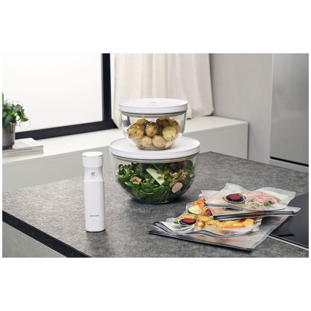 Verre / M/L Kit de démarrage pour aspirateur, 9 pièces - Zwilling - Cuiseur sous-vide - - La Guilde Culinaire