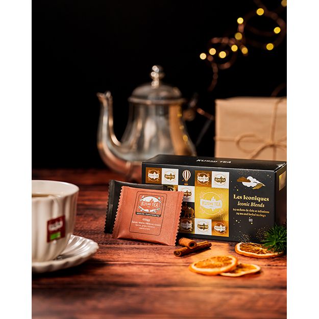 Coffret Les Iconiques Bio - Kusmi Tea - Thé et infusion - - La Guilde Culinaire