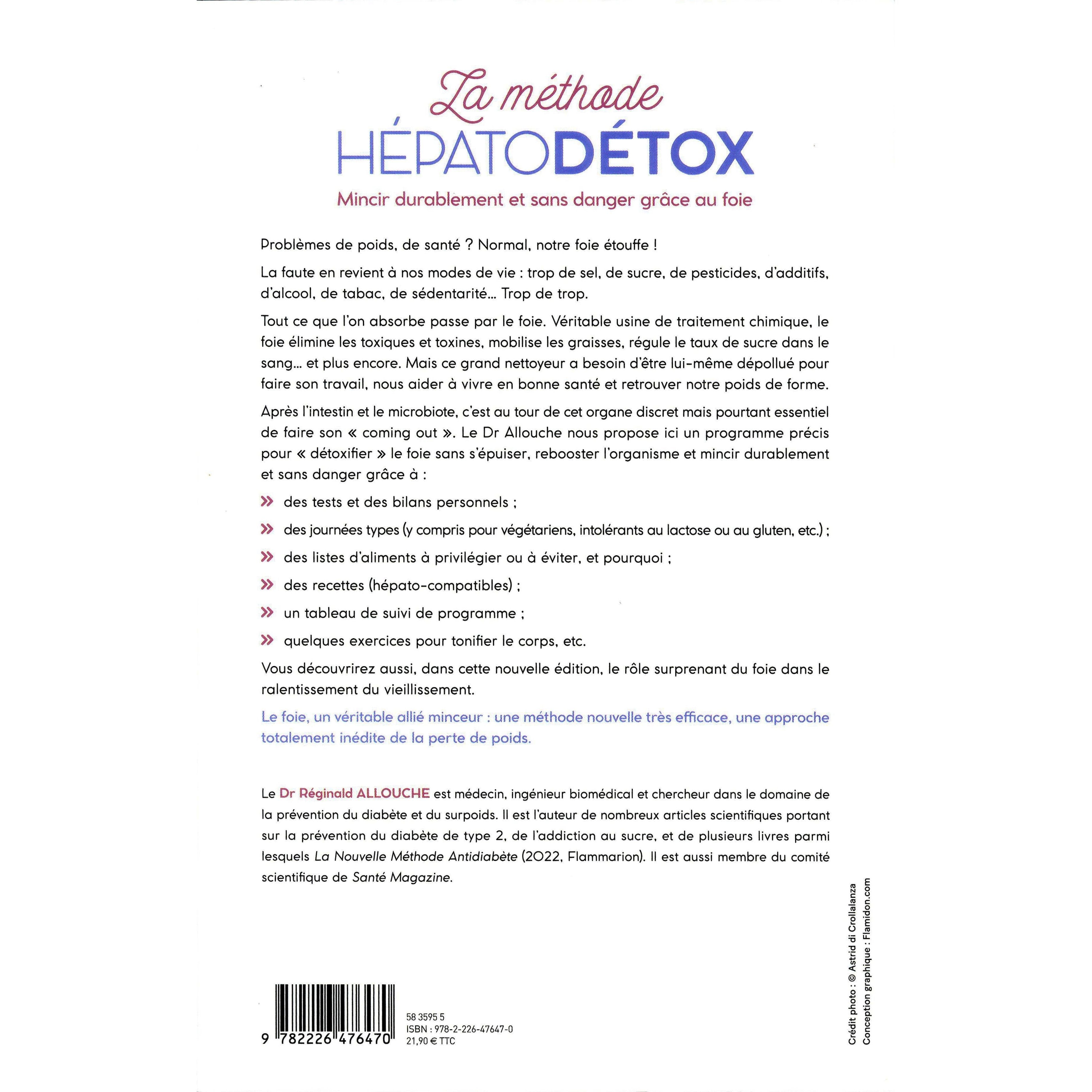 La méthode hépato-détox    - Albin Michel Ed. - Livre santé -  - La Guilde Culinaire