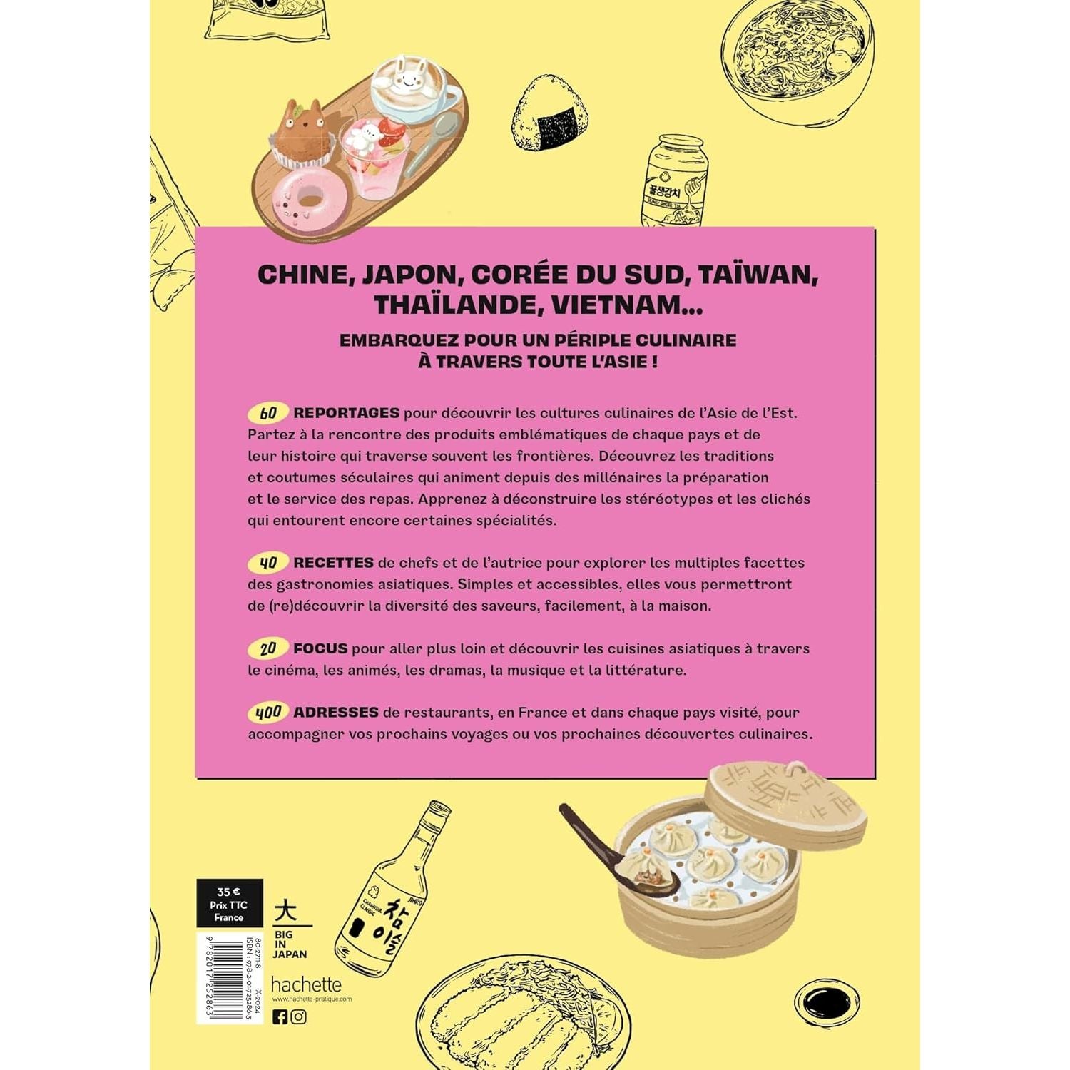 Asia Gourmet ! - Hachette Ed. - Livre de cuisine - - La Guilde Culinaire