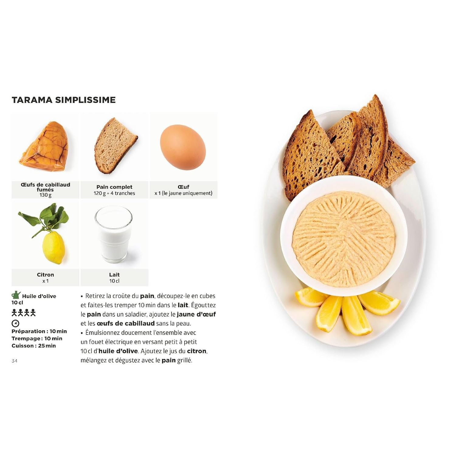 Simplissime : Les recettes de Méditerranée les + faciles du monde - Hachette Ed. - Livre de cuisine - - La Guilde Culinaire