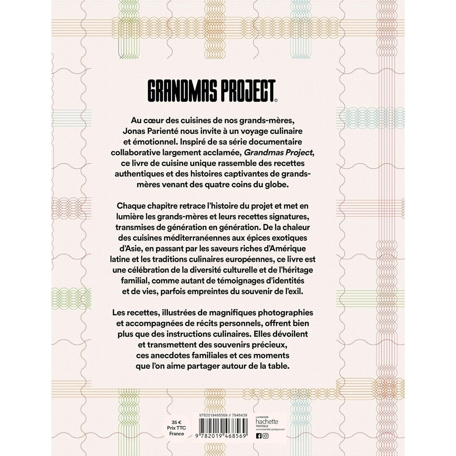 Grandmas project ! - Hachette Ed. - Livre de cuisine - - La Guilde Culinaire