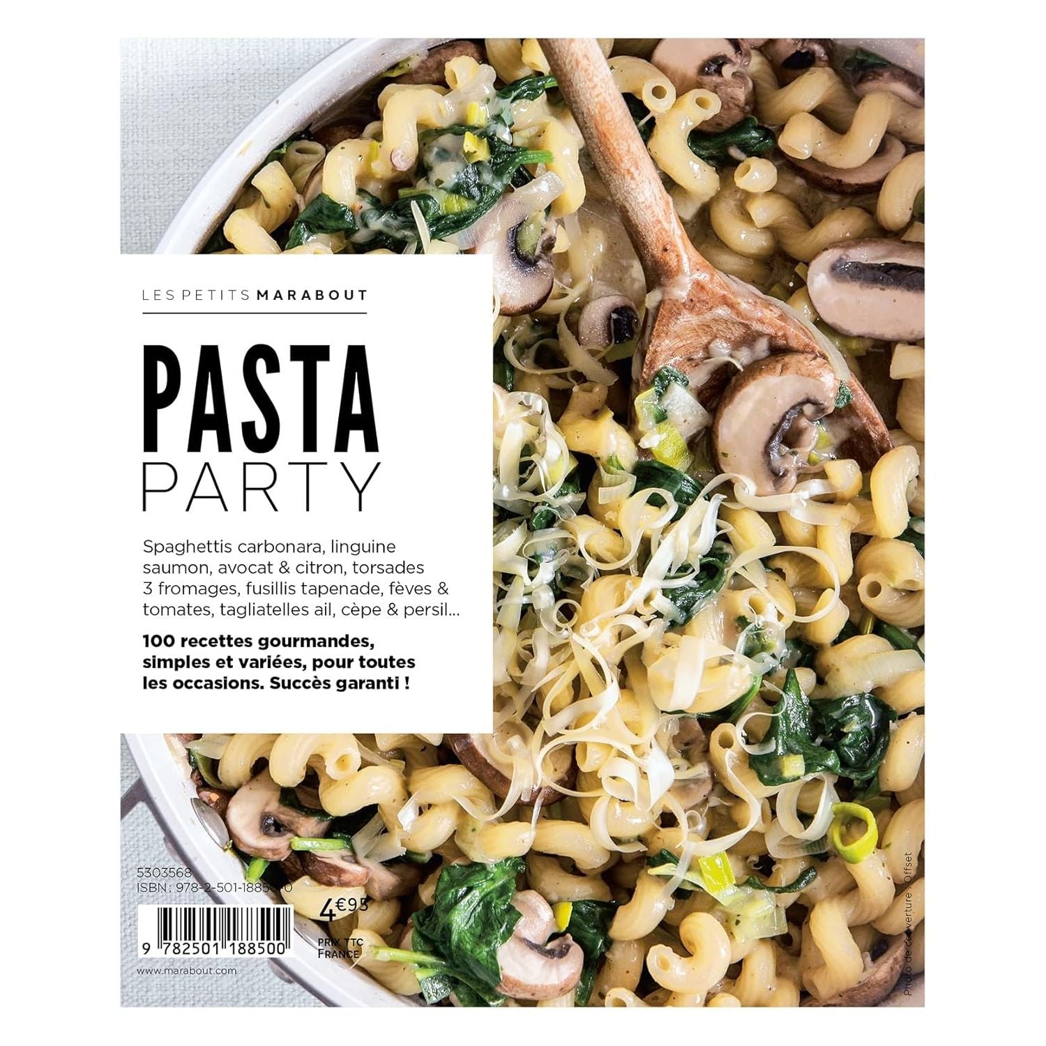 Pasta party - Marabout - Livre de cuisine - - La Guilde Culinaire