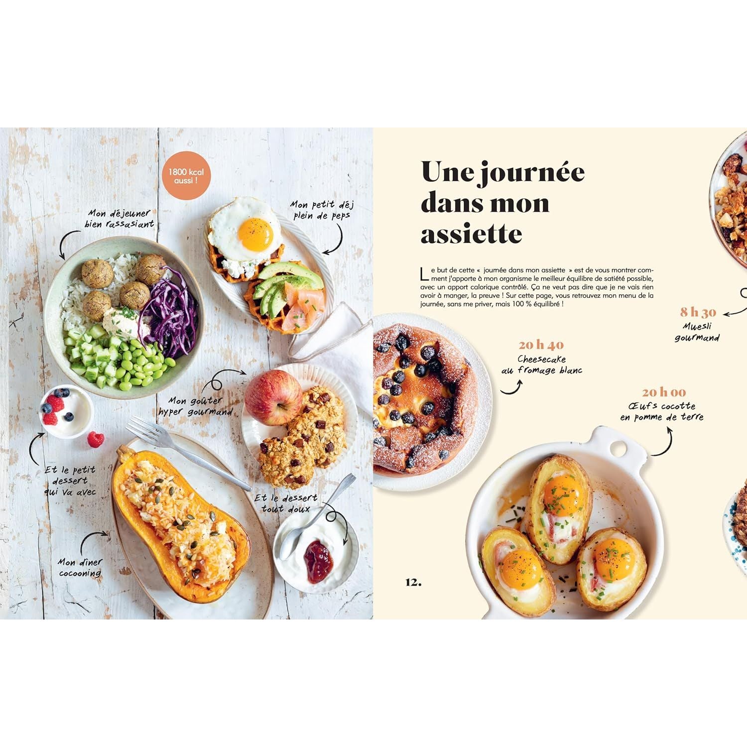 Je rééquilibre mes assiettes du petit déj' au dîner - Larousse Ed. - Livre de cuisine - - La Guilde Culinaire