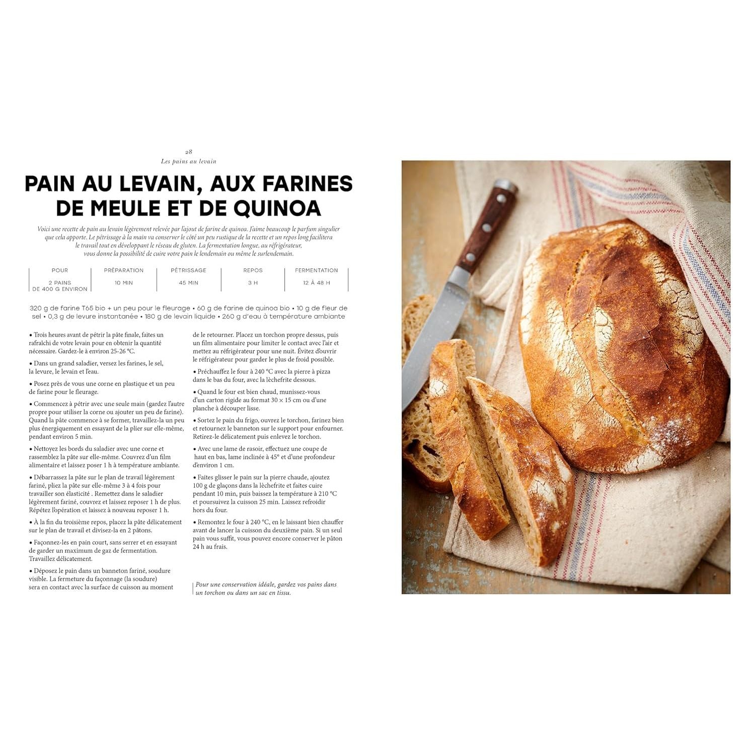 À la table du boulanger - Hachette Ed. - Livre de cuisine - - La Guilde Culinaire