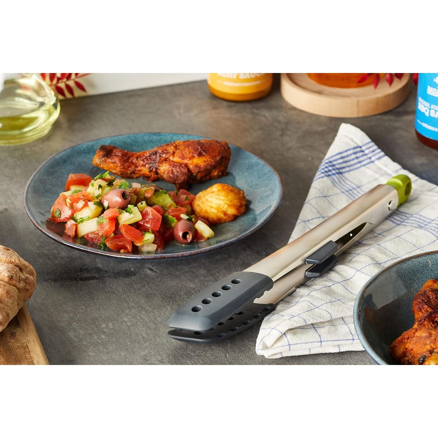 Pinces verrouillables en inox Elevate - Joseph Joseph - Pince de service - - La Guilde Culinaire