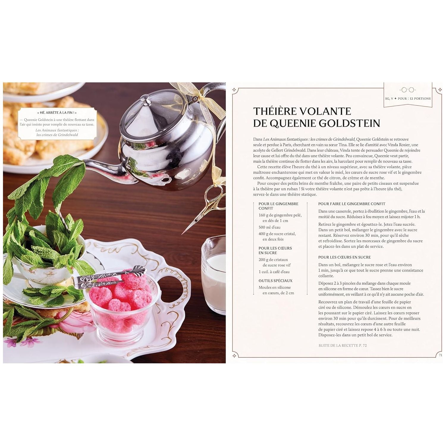 Harry Potter - Goûters Enchantés    - Hachette Ed. - Livre de cuisine -  - La Guilde Culinaire