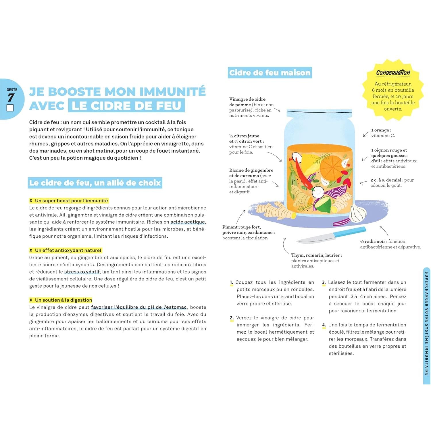 50 gestes anti-inflammatoires pour booster son système immunitaire - Larousse Ed. - Livre de cuisine - - La Guilde Culinaire