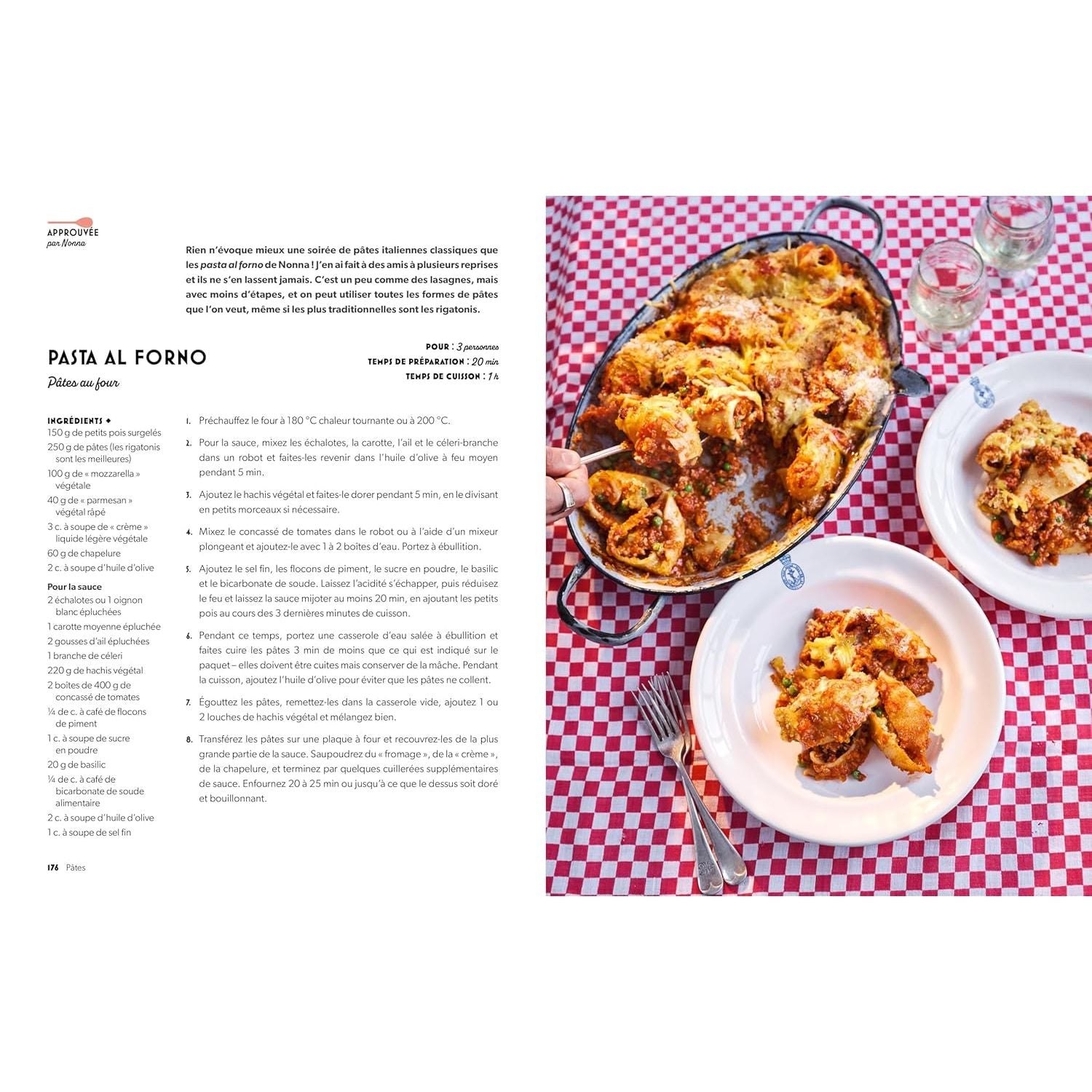 Cucina della Nonna : Les grands classiques de la cuisine italienne en version végétale - La Plage Ed. - Livre de cuisine - - La Guilde Culinaire