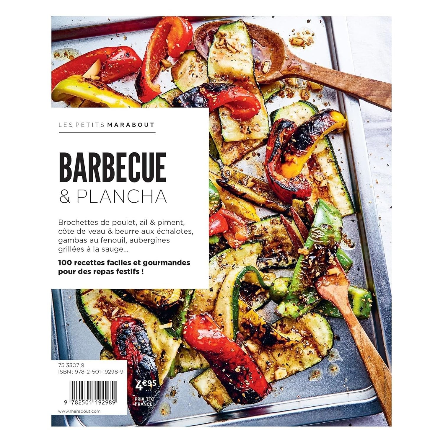 Plancha et barbecue - Marabout - Livre de cuisine - - La Guilde Culinaire