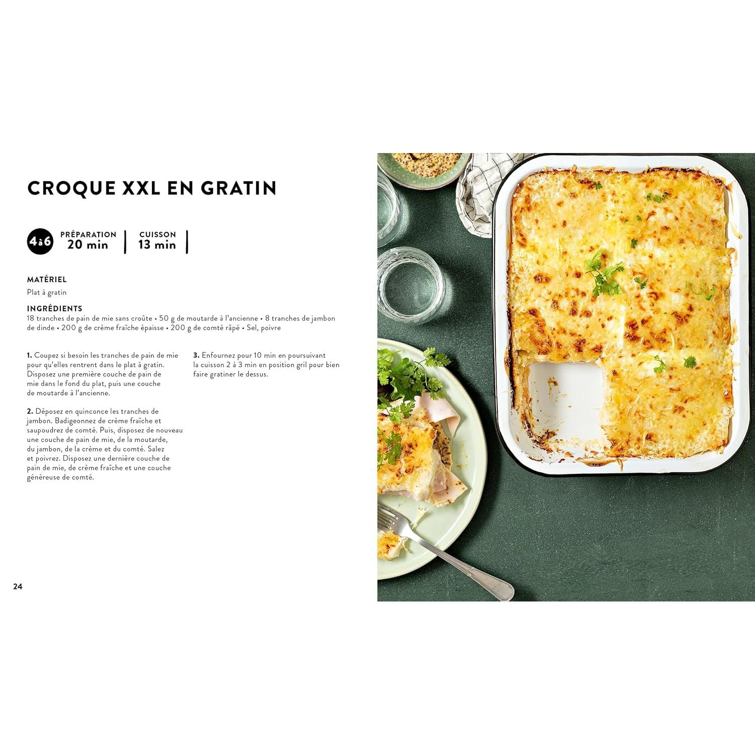 Croque-monsieur - Hachette Ed. - Livre de cuisine - - La Guilde Culinaire