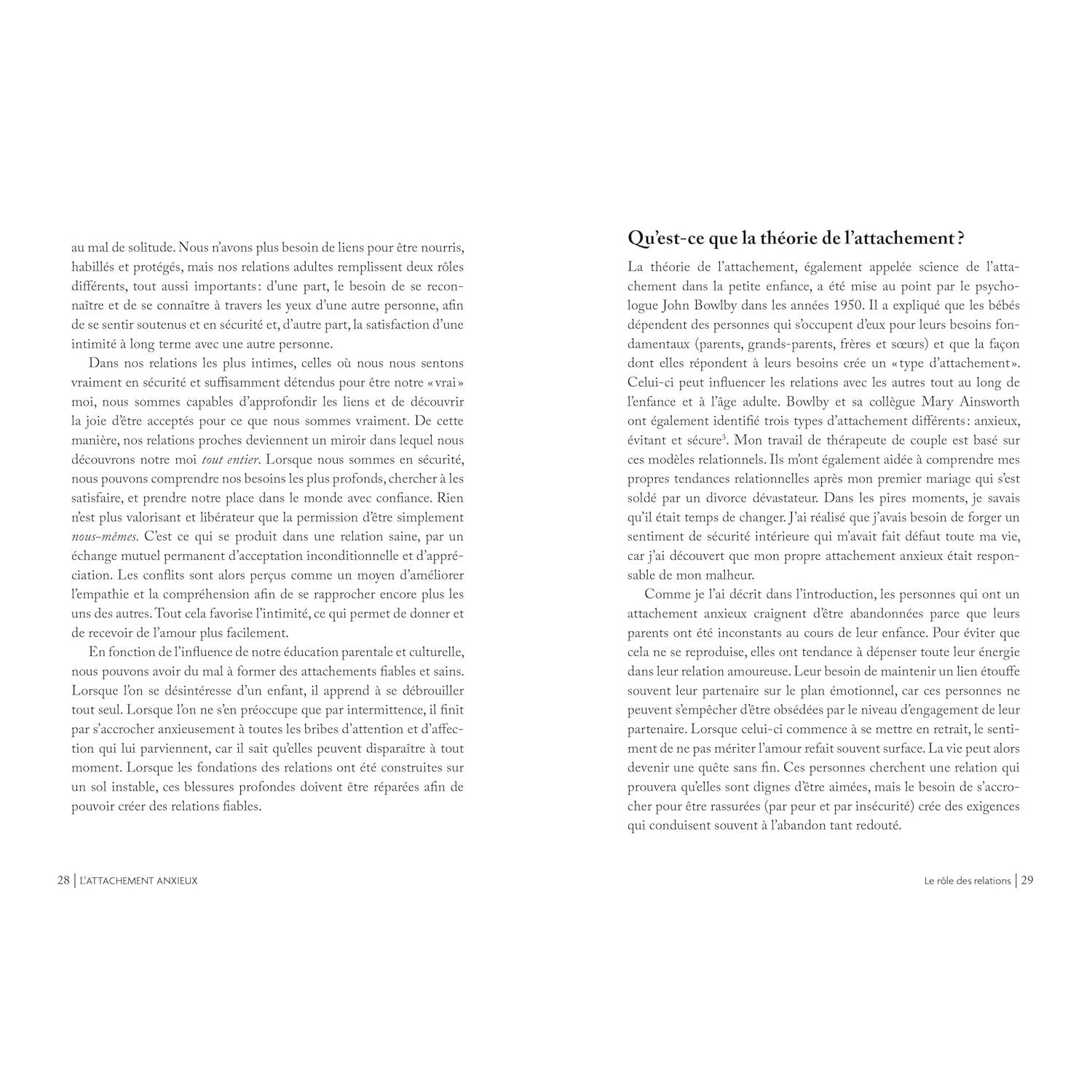 L'attachement anxieux - Thierry Souccar Ed. - Livre de psychologie - - La Guilde Culinaire