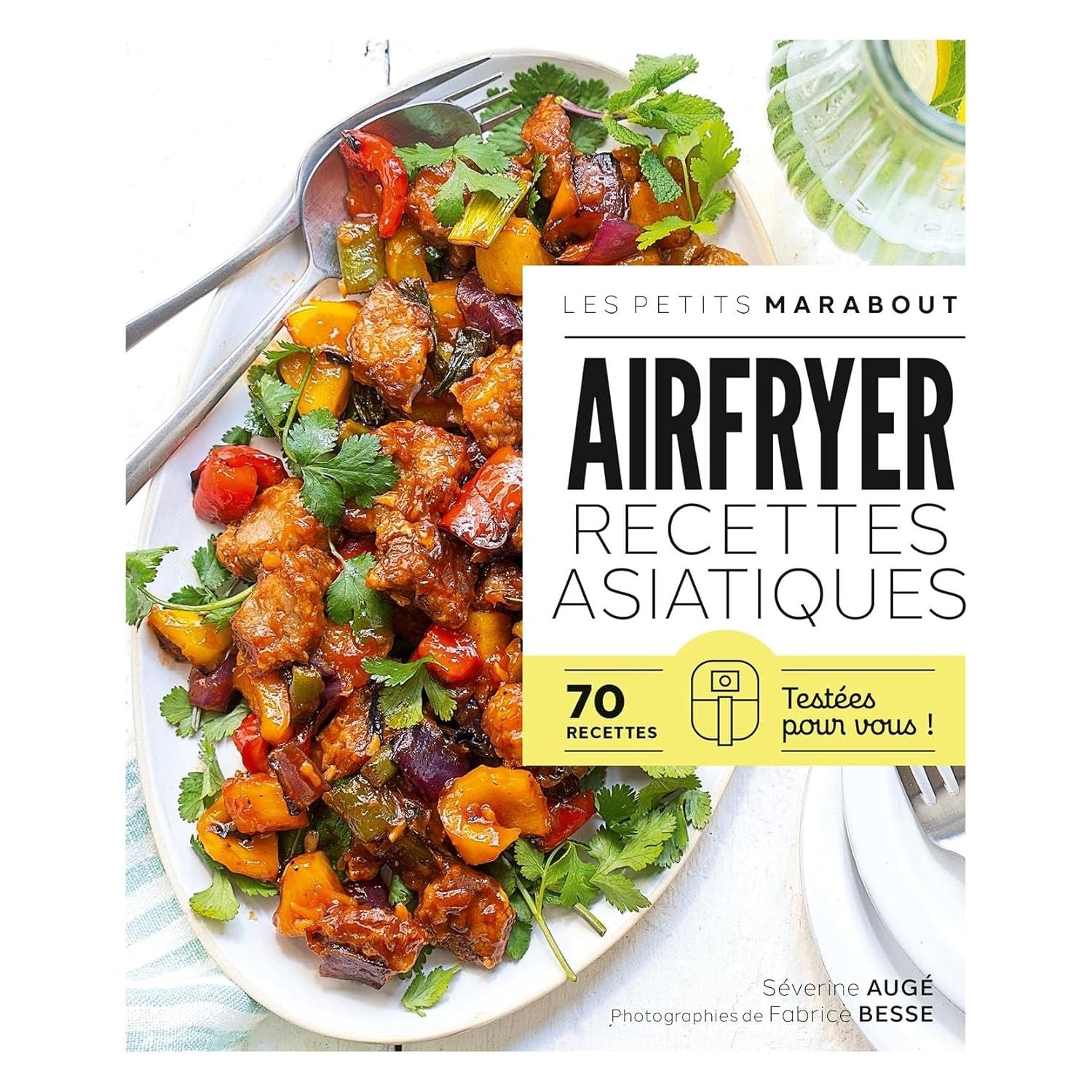 Airfryer - Recettes asiatiques - Marabout - Livre de cuisine - - La Guilde Culinaire