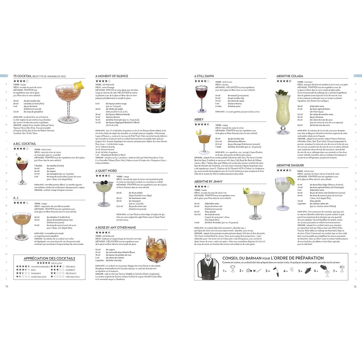 La bible des cocktails [NÉ] - Marabout - Livre d'alcool et boisson - - La Guilde Culinaire