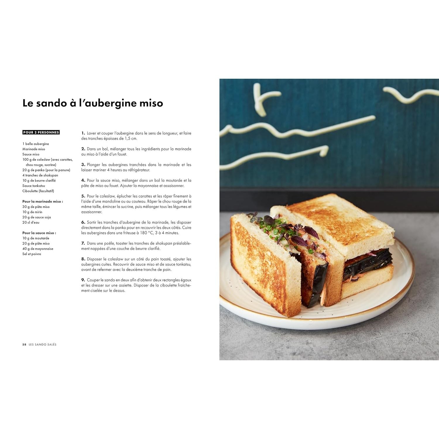 Sando : l'art du sandwich japonais - Hachette Ed. - Livre de cuisine - - La Guilde Culinaire