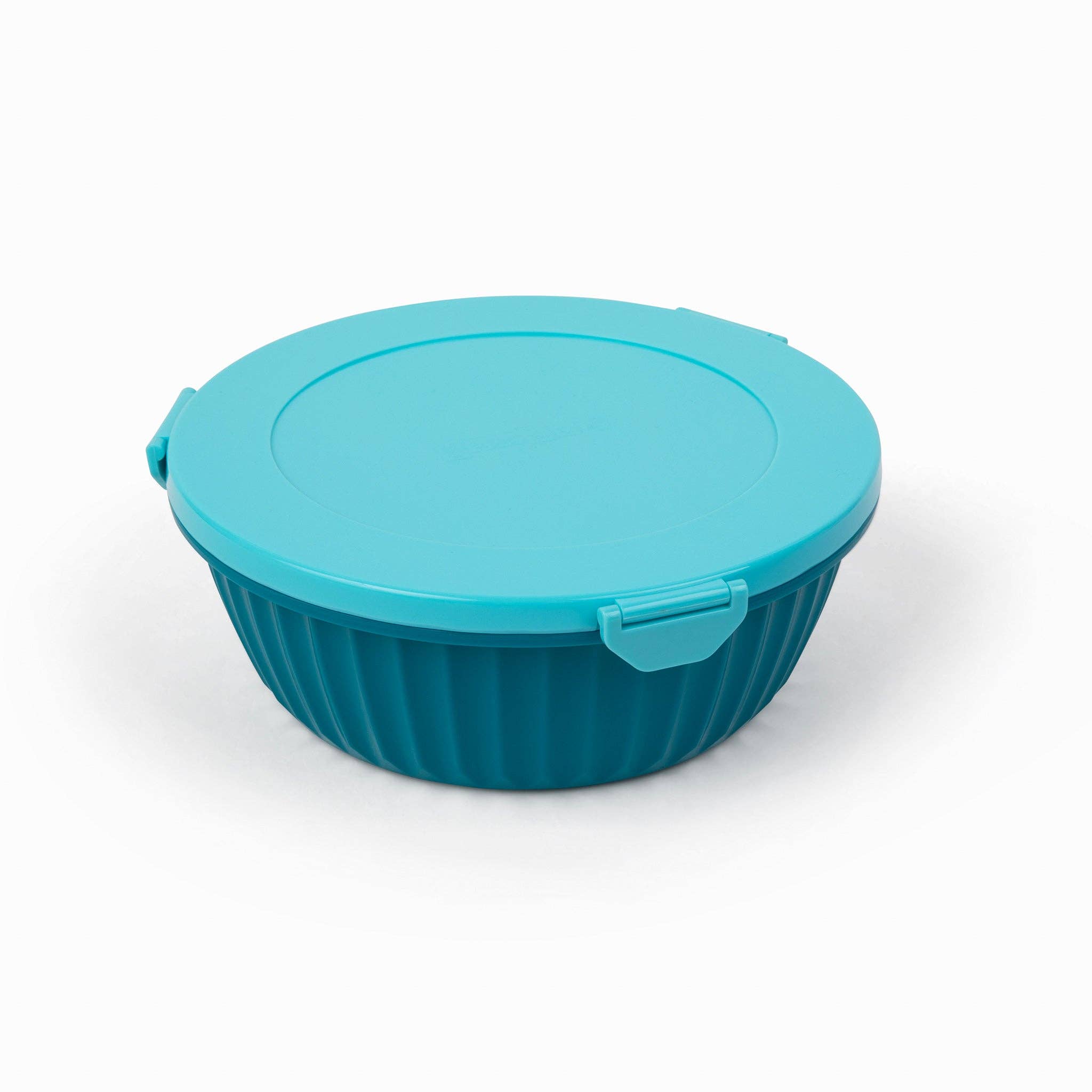 Yumbox Bol Poke avec séparateur 3 parties - Bleu lagon - Yumbox - Boîte à repas - - La Guilde Culinaire