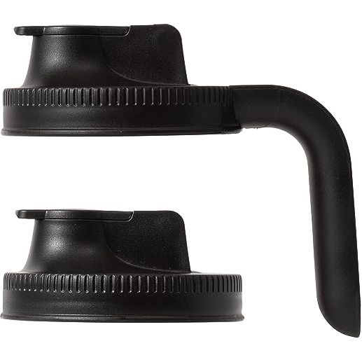 Lot de 2 couvercles à bec verseur large pour pots Mason    - Jarware - Pot masson -  - La Guilde Culinaire