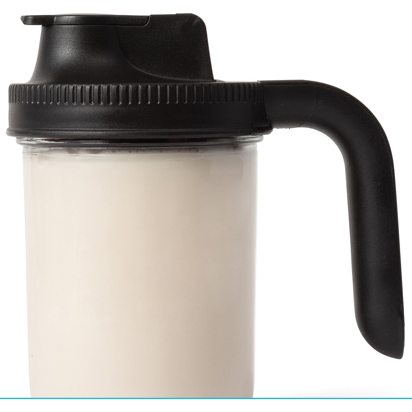 Lot de 2 couvercles à bec verseur large pour pots Mason    - Jarware - Pot masson -  - La Guilde Culinaire