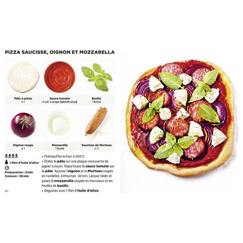 Simplissime : 100 recettes : pizza party    - Hachette Ed. - Livre de cuisine -  - La Guilde Culinaire