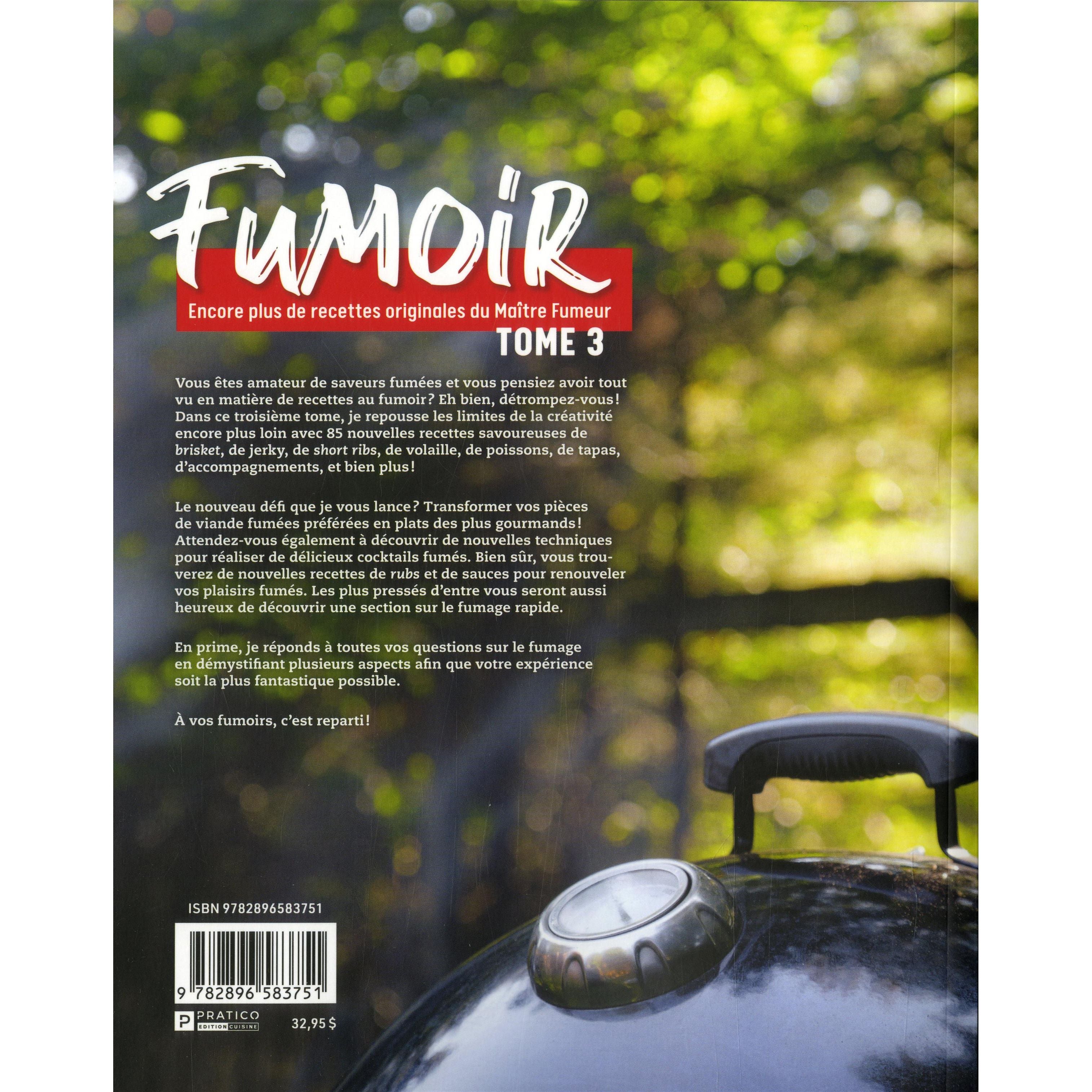 Fumoir - Tome 3    - Pratico Ed. - Livre de cuisine -  - La Guilde Culinaire