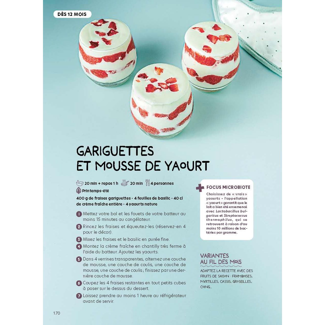 Le grand livre des recettes de mon bébé    - Marabout - Livre de cuisine -  - La Guilde Culinaire