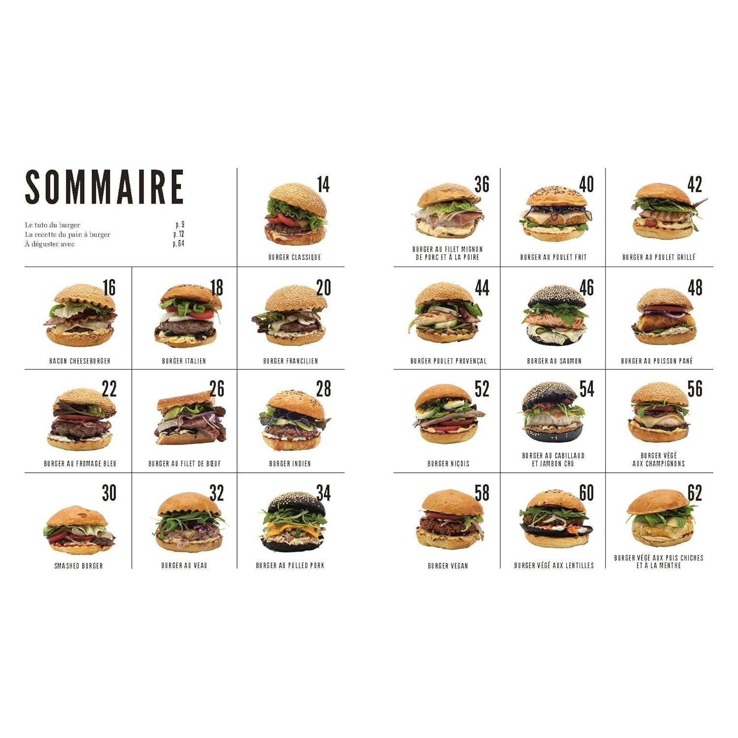 Burger    - Marabout - Livre de cuisine -  - La Guilde Culinaire