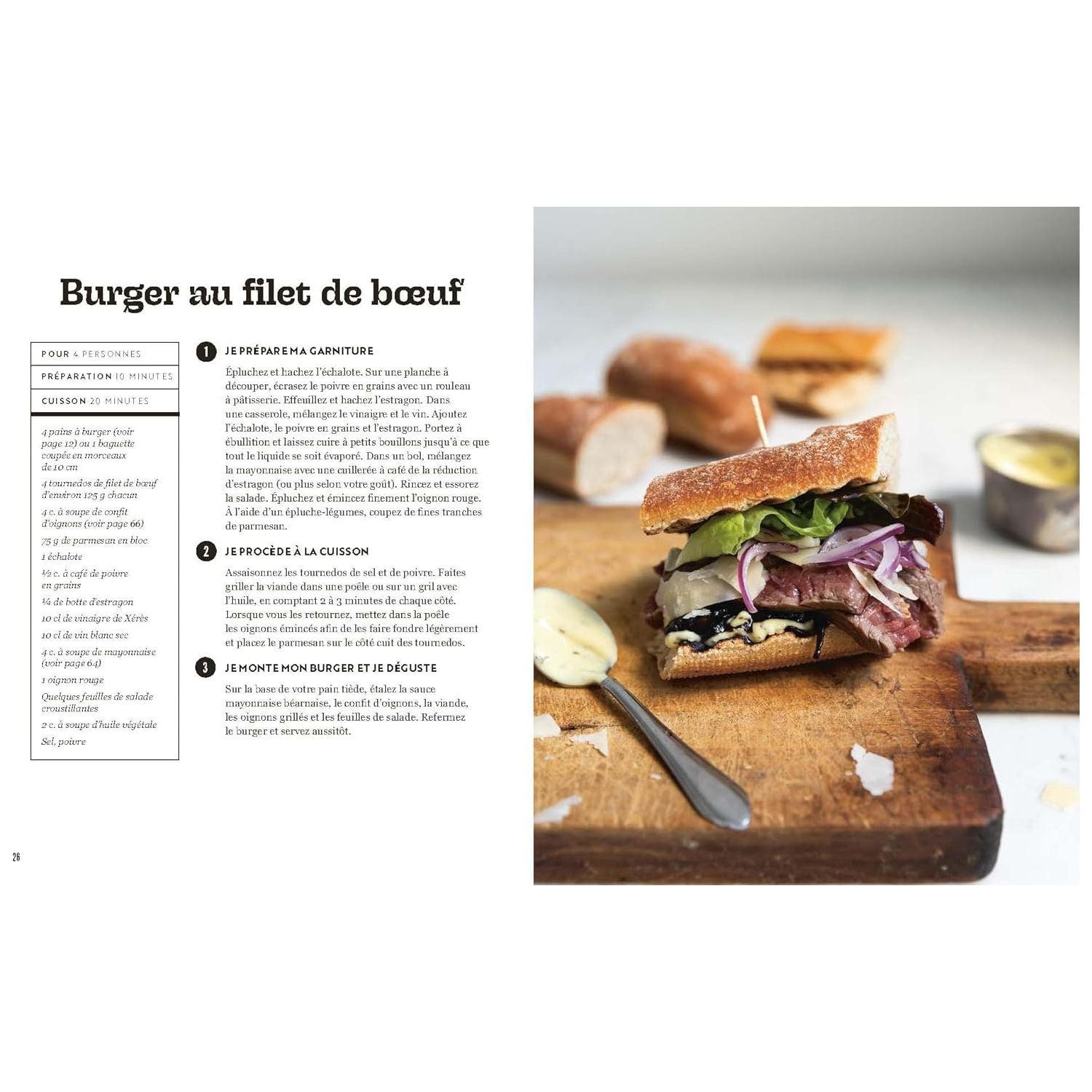 Burger    - Marabout - Livre de cuisine -  - La Guilde Culinaire