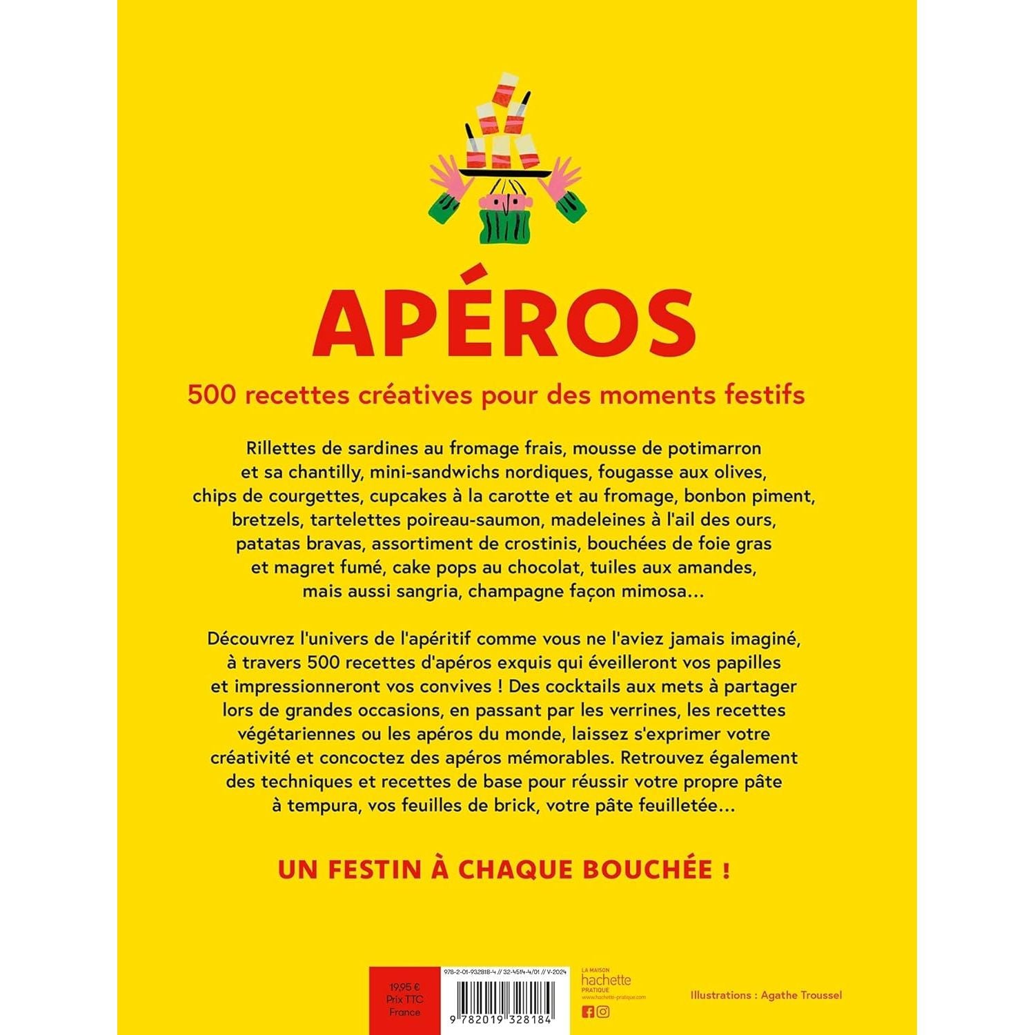 Apéros    - Hachette Ed. - Livre de cuisine -  - La Guilde Culinaire