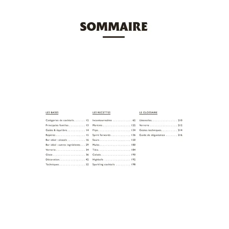 Le grand manuel des cocktails - Marabout - Livre d'alcool et boisson - - La Guilde Culinaire