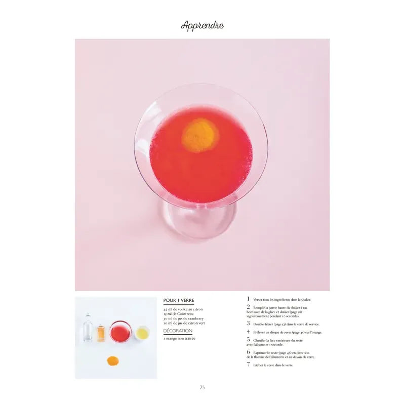 Le grand manuel des cocktails - Marabout - Livre d'alcool et boisson - - La Guilde Culinaire