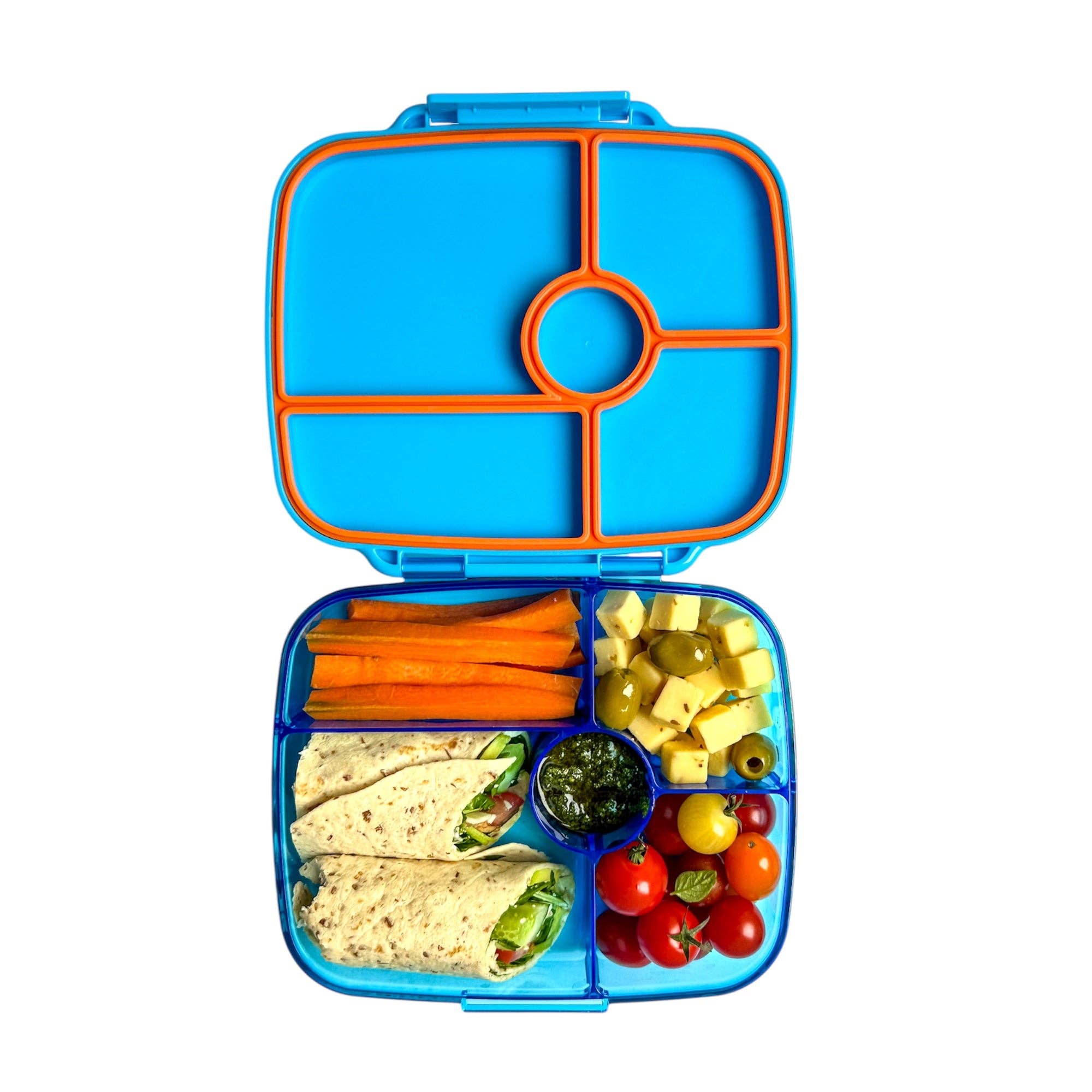 Yumbox Go - Boîte-repas bento étanche XL, plateau profond Bleu Miami - Yumbox - Boîte à repas - MBG202510 - La Guilde Culinaire