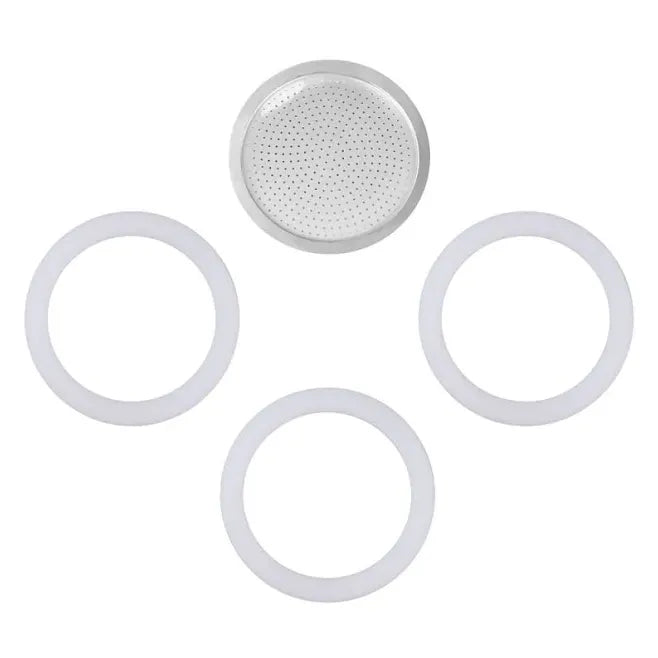 Filtre + 3 joints de rechange pour cafetière Tradizioni - Vev Vigano - Accessoire café - - La Guilde Culinaire