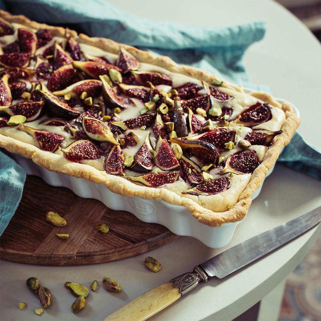Plat à Tarte 36.5 x 15 cm 1.3L - Emile Henry ! - Emile Henry - Moule à tarte et quiche - - La Guilde Culinaire
